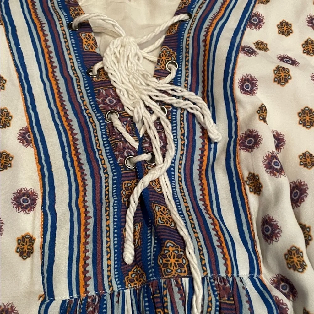 Free People Rain or Shine Tunic Dress